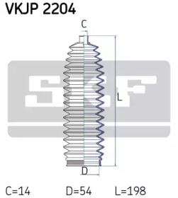 SKF VKJP 2204